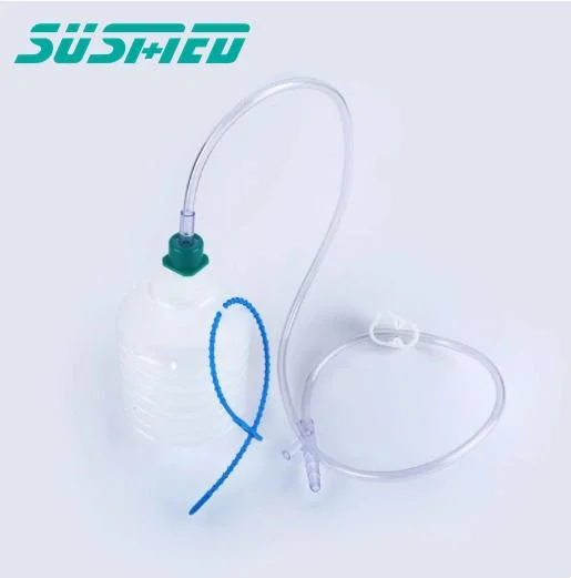 Medical PVC Closed Wound Drainage System Hollow