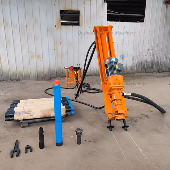 Petit type portatif de forage de roche de trépied de plate-forme de forage de DTH pour le forage minier de support de pente